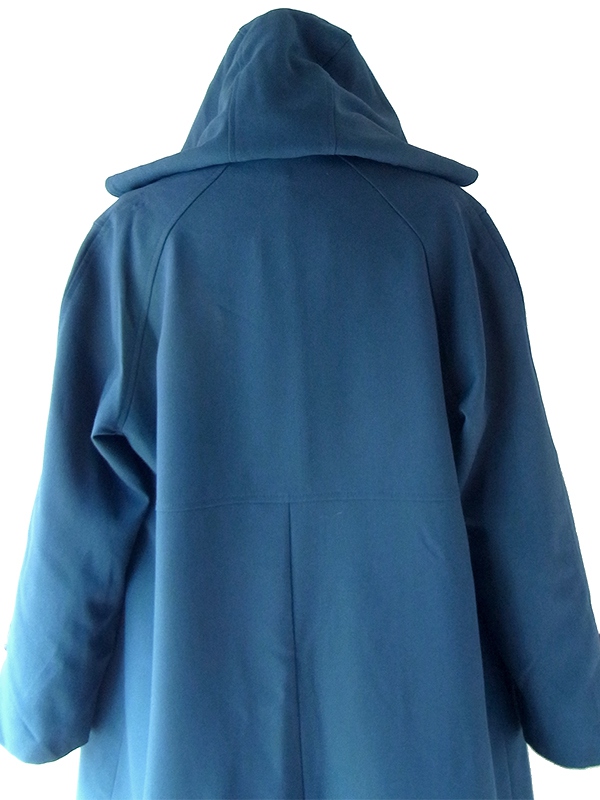 ヨーロッパ古着 60年代フランス製 スレート X フード着脱可能 ヴィンテージ コート 25FC307