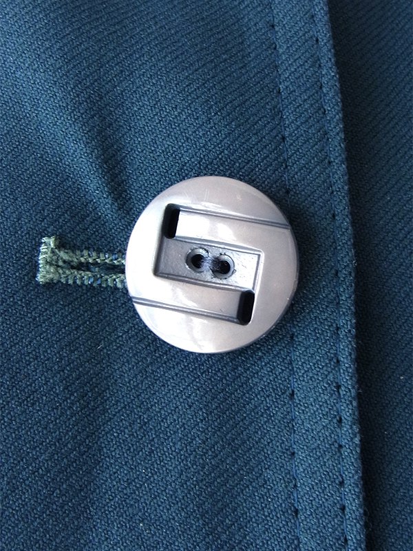 ヨーロッパ古着 60年代フランス製 スレート X フード着脱可能 ヴィンテージ コート 25FC307