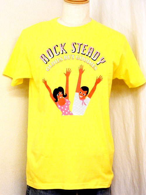 ROCK STEADY T-SHIRTS カナリアイエロー