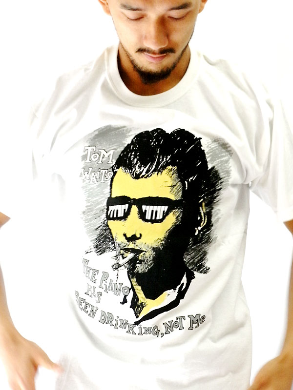 トム・ウェイツ　TOM WAITS オフィシャル復刻Tシャツ