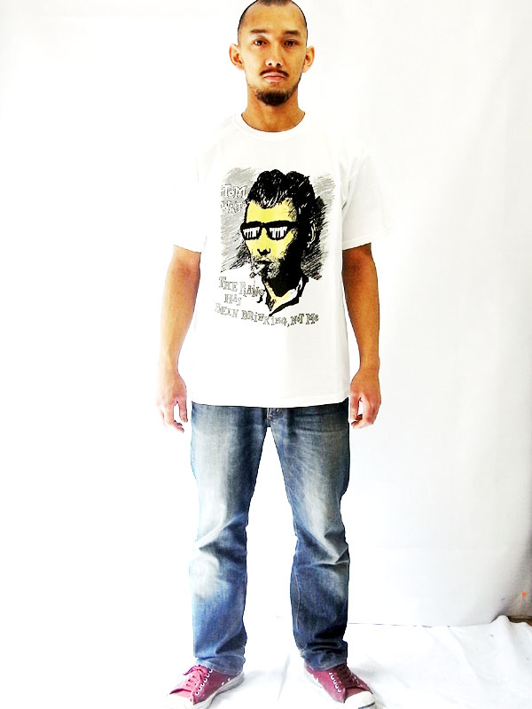 トム・ウェイツ　TOM WAITS オフィシャル復刻Tシャツ