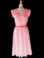 【VINTAGE】 ヨーロッパ直輸入❗️高級ヴィンテージニット レトロ 古着女子 レース ブルー レトロ アメリカ古着 ヴィンテージスウェット