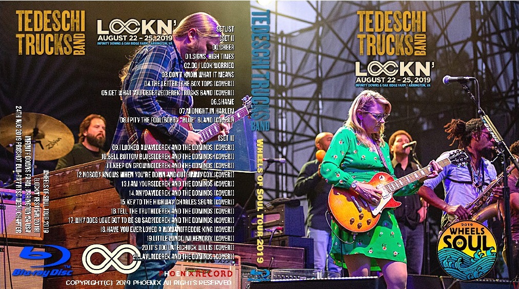コレクターズBluray テデスキ・トラックス・バンド 2019年8月24日アーリントン/Tedeschi Trucks Band