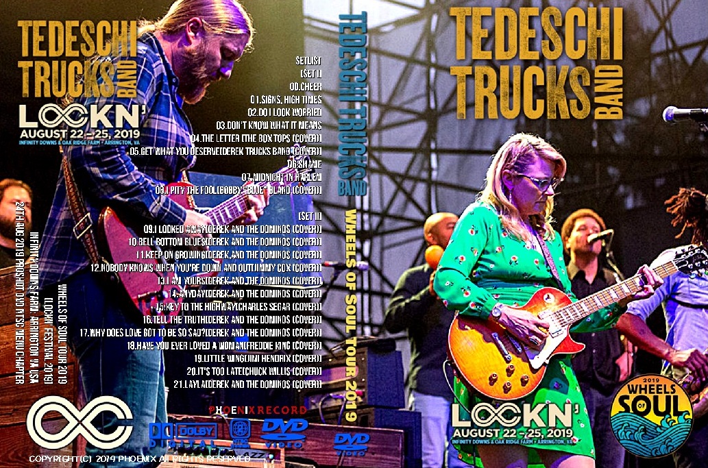 コレクターズDVD テデスキ・トラックス・バンド 2019年8月24日アーリントン/Tedeschi Trucks Band Wheels