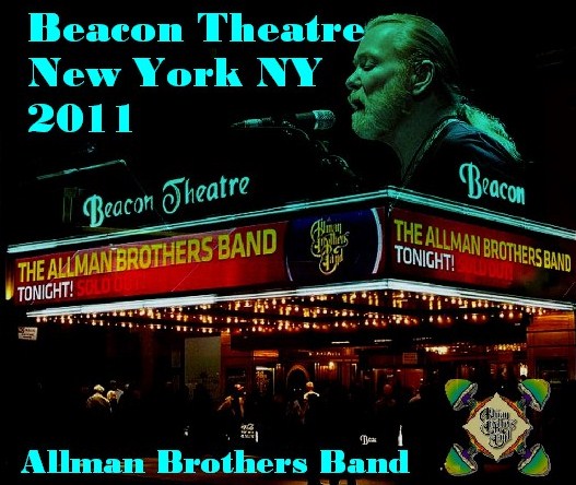 コレクターズCD　Allman Brothers Band（オールマン・ブラザーズ・バンド）NY　Beacon Theatre 2011.03.21