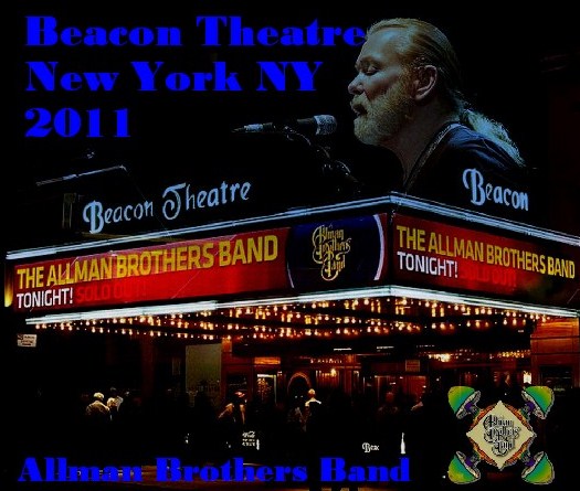 コレクターズCD　Allman Brothers Band（オールマン・ブラザーズ・バンド）NY　Beacon Theatre 2011.03.26