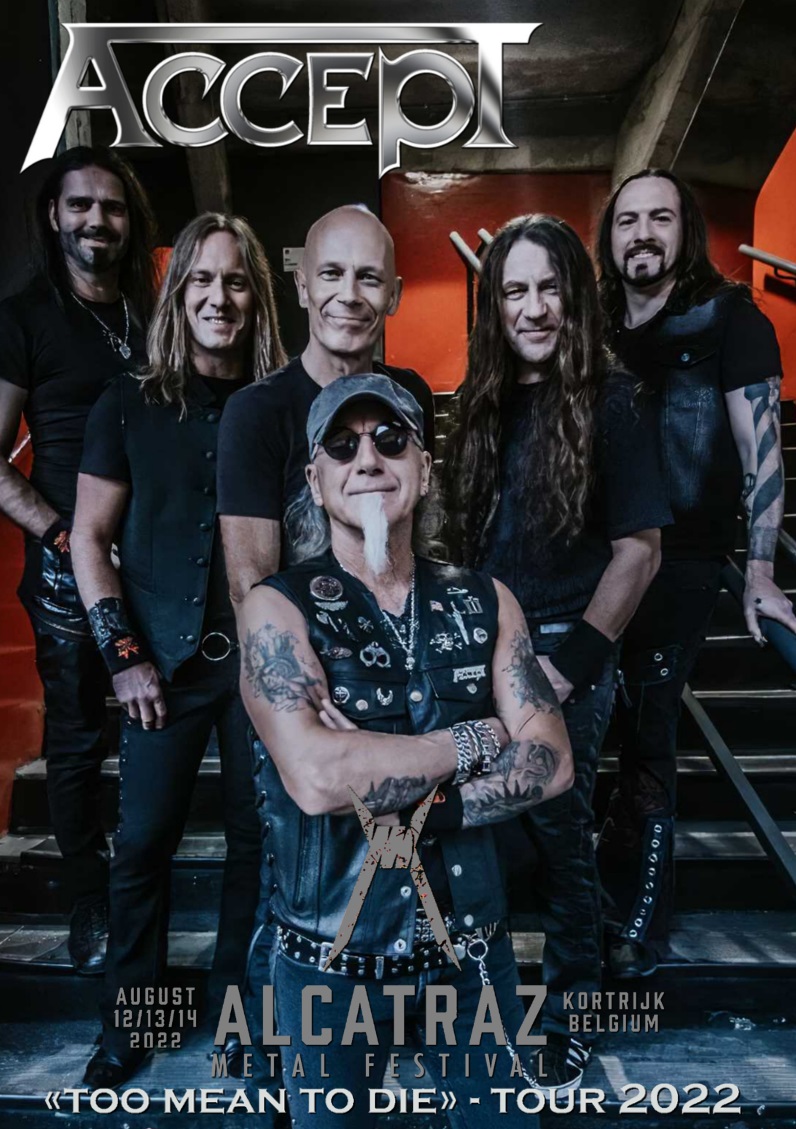 コレクターズDVD  Accept - Too Mean to Die Tour 2022