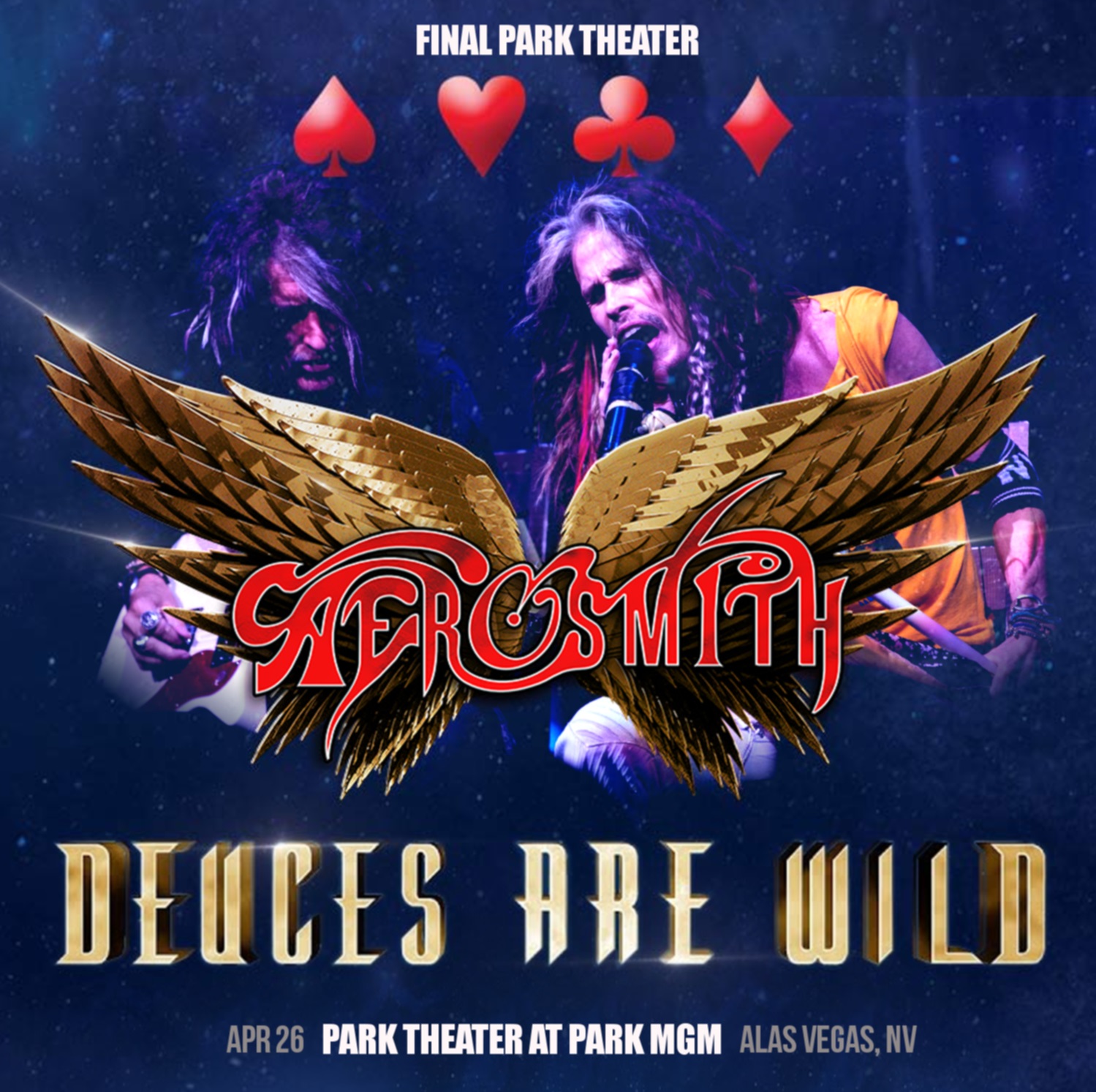 コレクターズCD　Aerosmith - Deuces Are Wild Tour 2019
