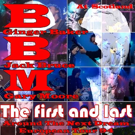 コレクターズCD　ゲイリー・ムーアw/BBM(Baker-Bruce-Moore)94年 ヨーロッパツアーScotland