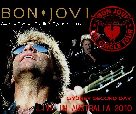 コレクターズCD　ボン・ジョヴィ（Bon Jovi）2010年オーストラリア公演/Sydney　2010.12.18