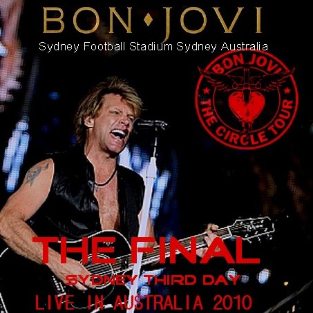 コレクターズCD　ボン・ジョヴィ（Bon Jovi）2010年オーストラリア公演/Sydney最終日　2010.12.19