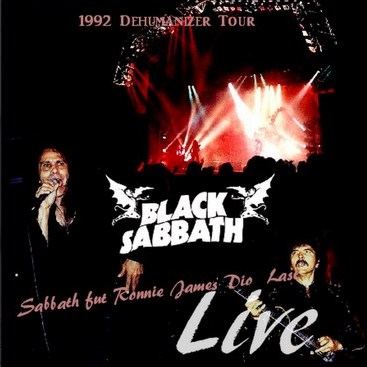コレクターズCD Black Sabbath(ブラクサバスw/ロニーJディオ　92年アメリカツアーOrpheum Theater, Boston）