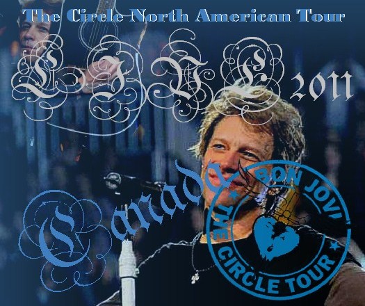コレクターズCD　ボン・ジョヴィ（Bon Jovi　2011年北米ツアー）canada 2011.02.14