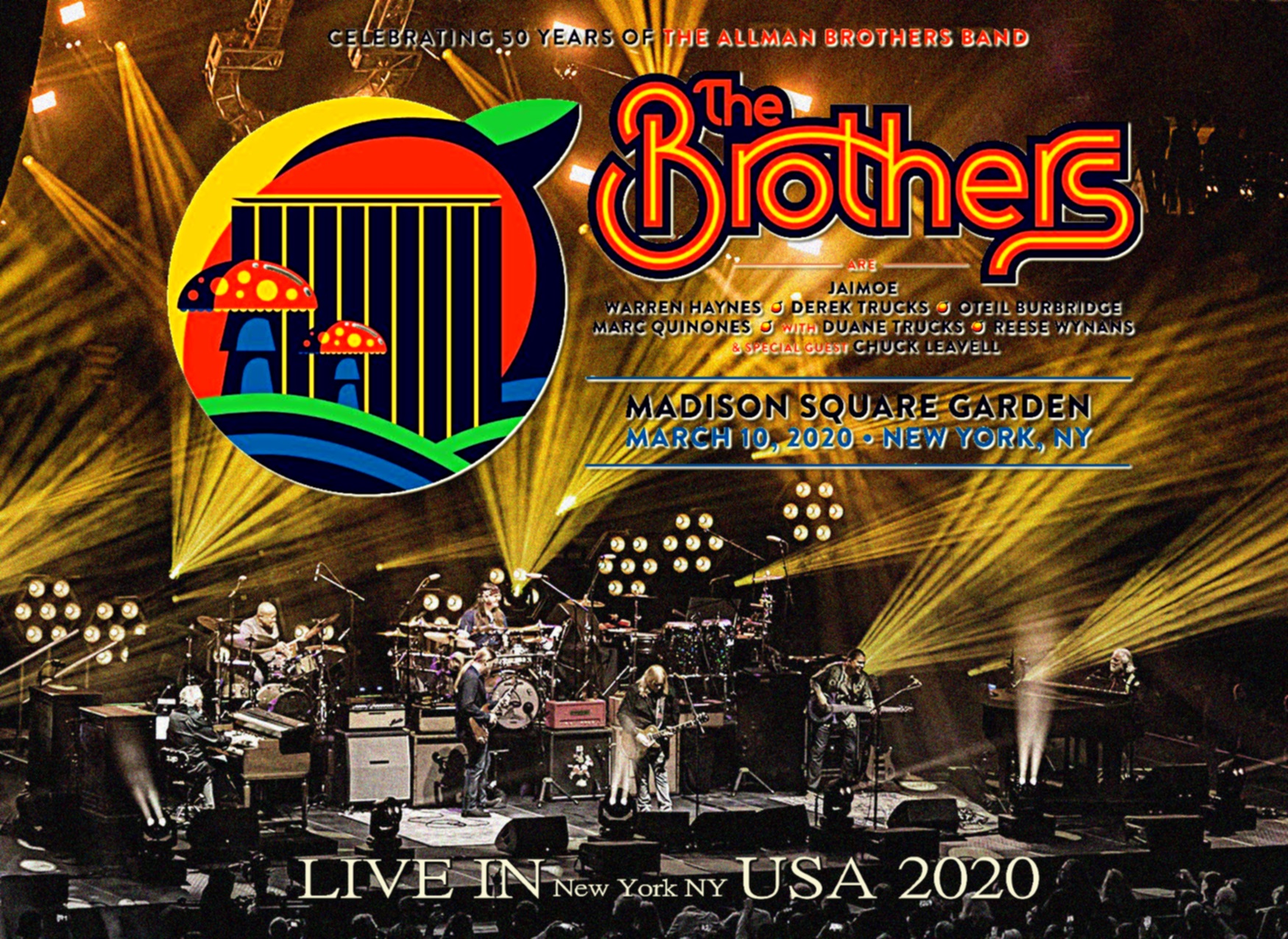 コレクターズCD　The Brothers - celebrating 50 Years of the Allman Brothers Band At New York 2020