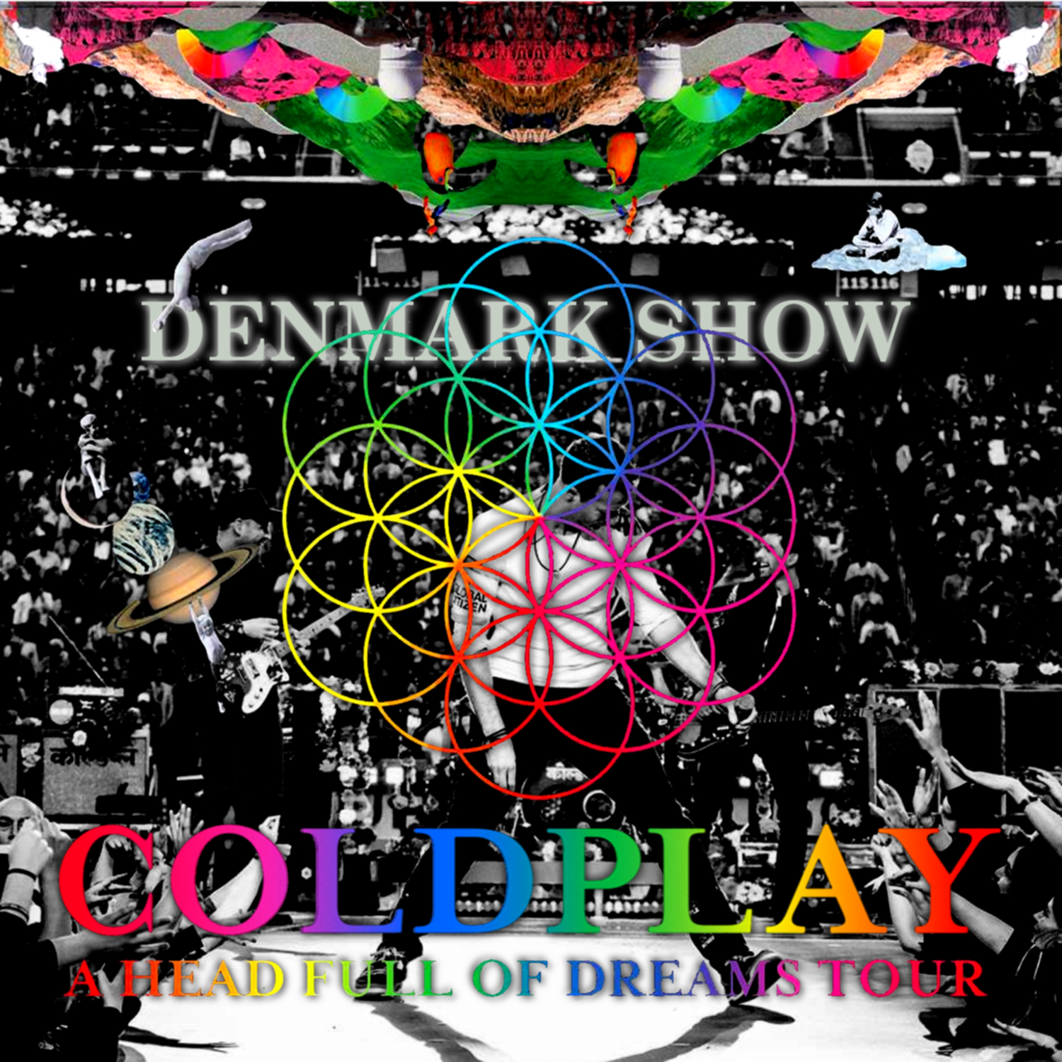 コレクターズcd Coldplay コールドプレー 16年ヨーロッパツアー 7月5日 デンマーク Coldplay A Head Full Of Dreams Tour 16 Parken Copenhagen Denmark July 5th 16