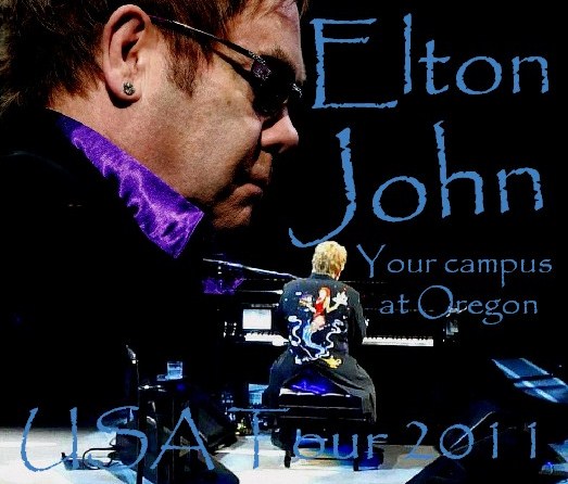 コレクターズCD Elton John（エルトン・ジョン　2011年アメリカツアー）Oregon　2011.02.17