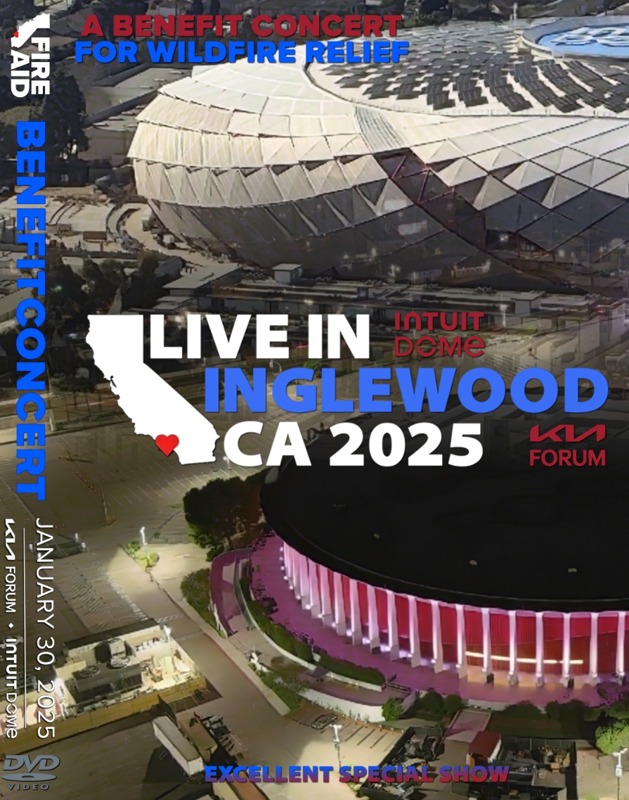 FireAid 2025 Concert Pro DVD 完全盤 2Disc