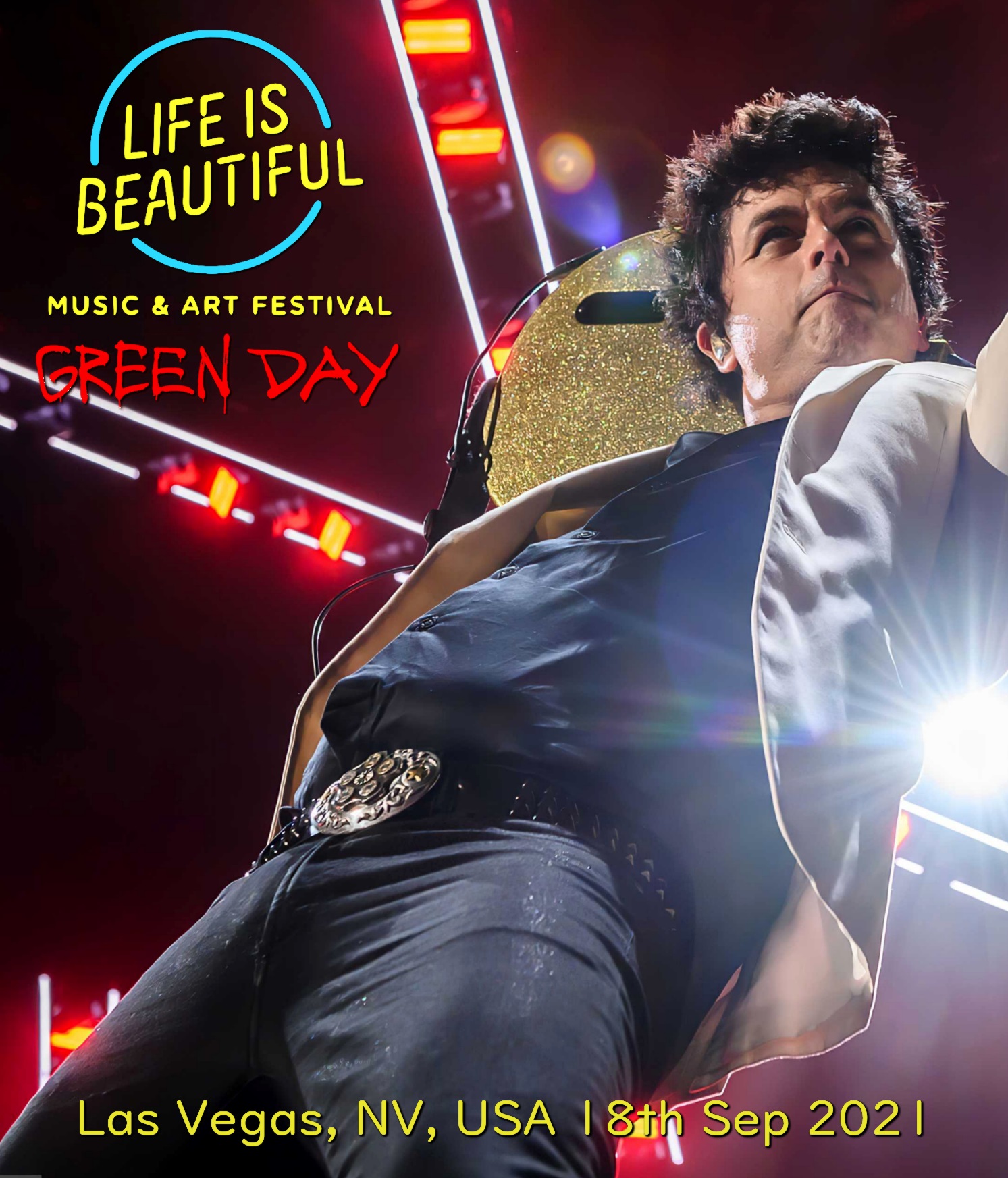コレクターズBlu-ray  Green Day at Life is Beautiful 2021