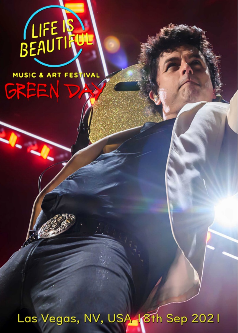コレクターズDVD Green Day at Life is Beautiful 2021