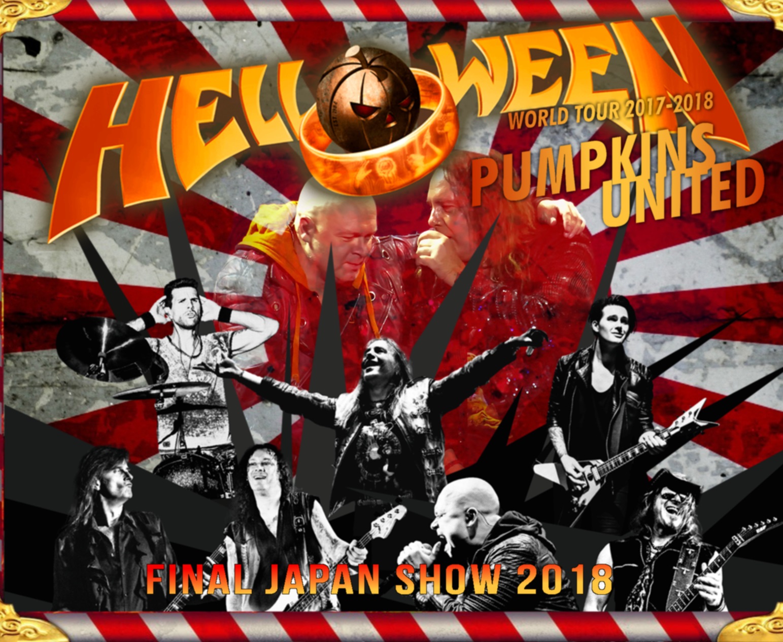 コレクターズCD　Helloween  Pumpkins United Japan Tour 2018 Final