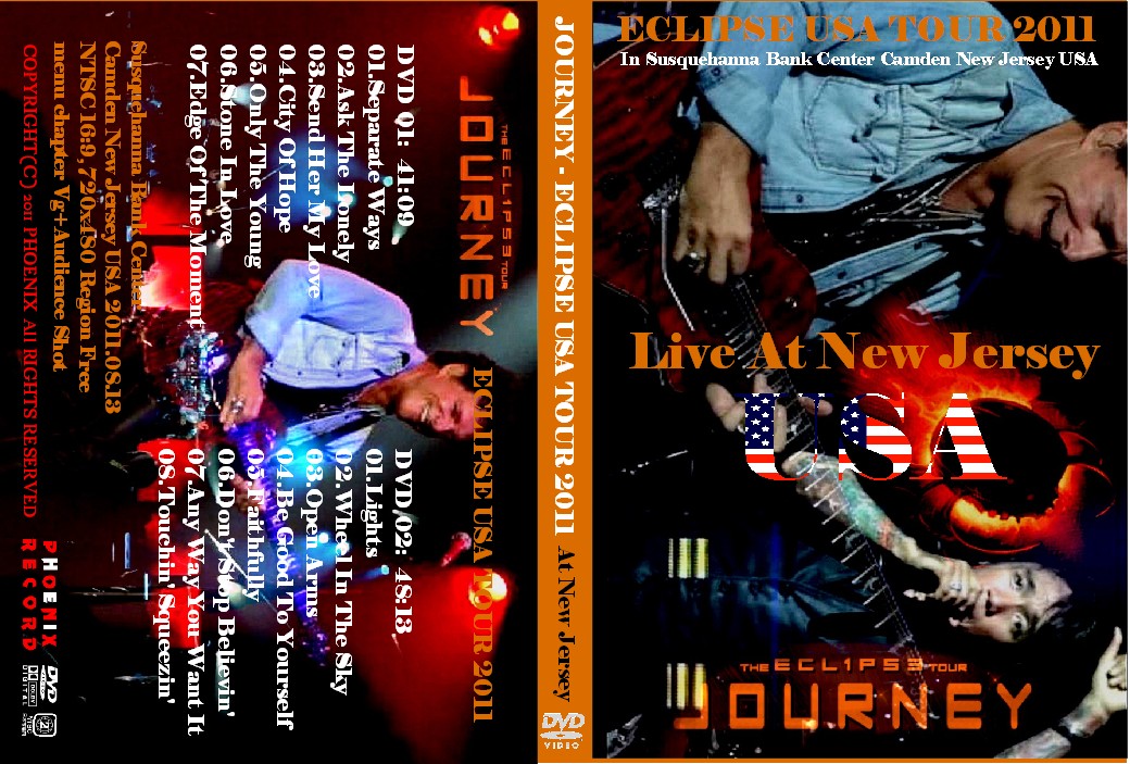 コレクターズDVD JOURNEY (ジャーニー)ECLIPSE USA TOUR 2011