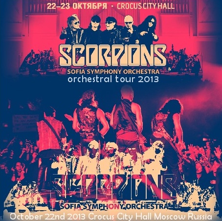 コレクターズCD Scorpions(スコーピオンズ)2013年orchestral tour