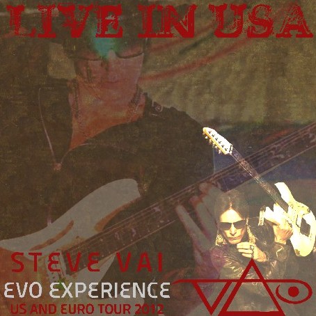 コレクターズCD　スティーヴ・ヴァイ（Steve Vai)2012年　アメリカ・ツアー