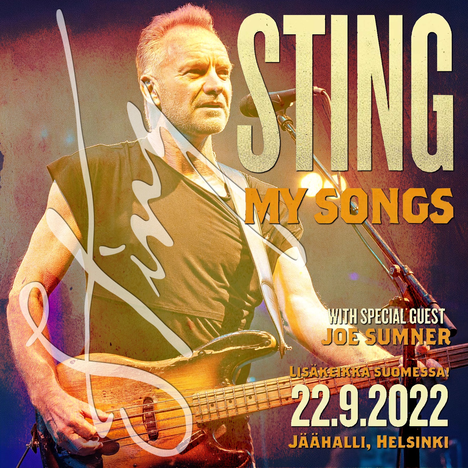 コレクターズCD　Sting - My Songs Tour 2022