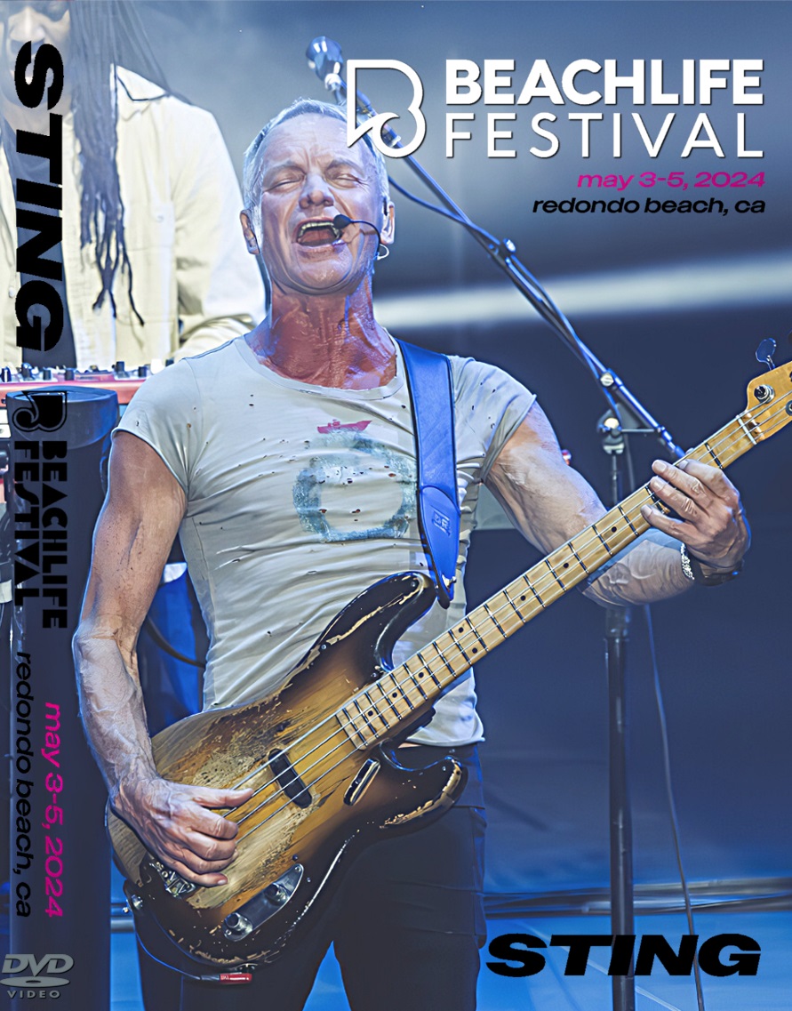 Sting - US Tour 2024 5月3日カリフォルニア BeachLife Fes＋bonus ProDVD