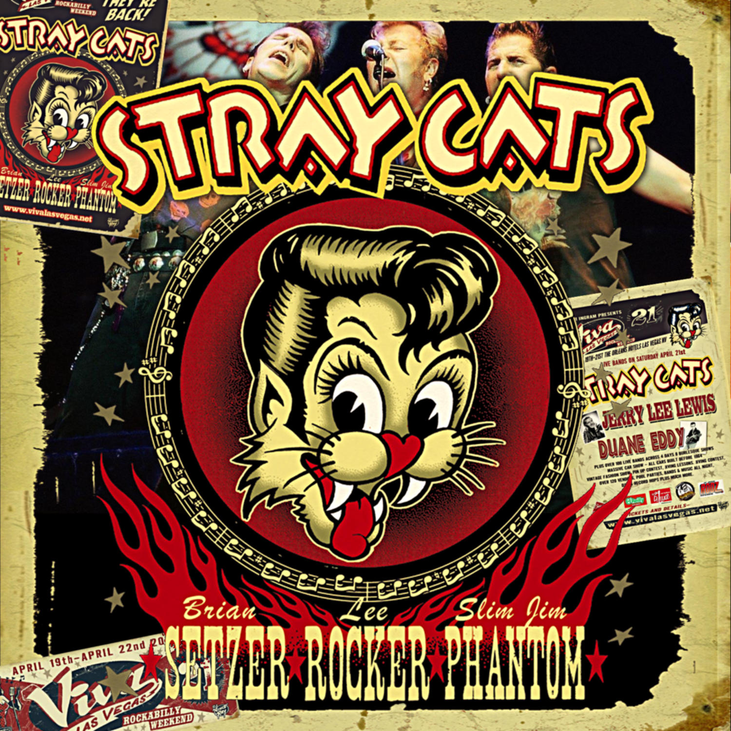 コレクターズCD　 Stray Cats - In Las Vegas 2018