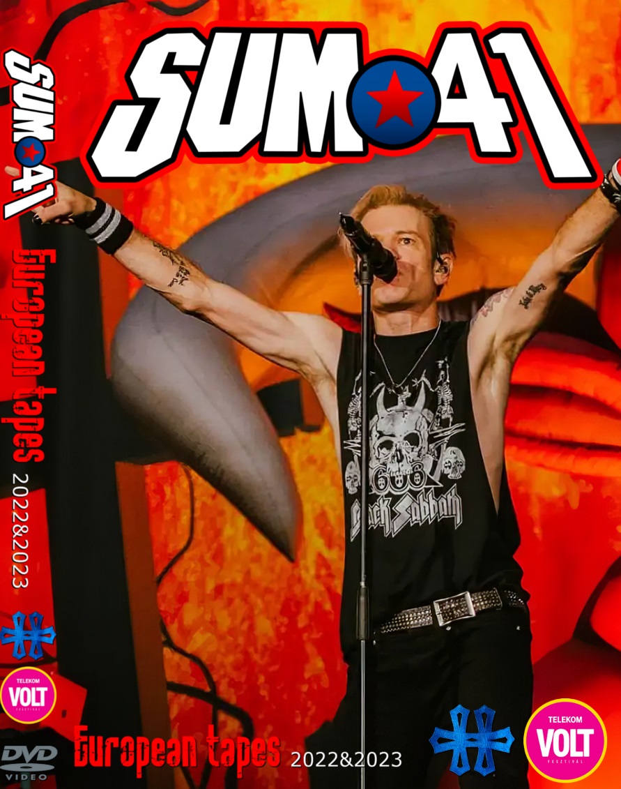 コレクターズDVD  Sum 41 - European tapes 2022&2023