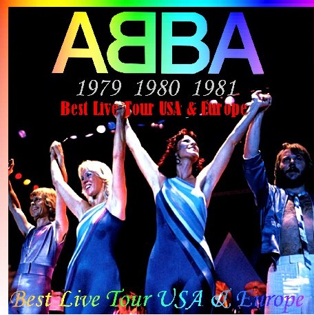 コレクターズCD　ABBA(アバ）　Best Live Tour USA & Europe