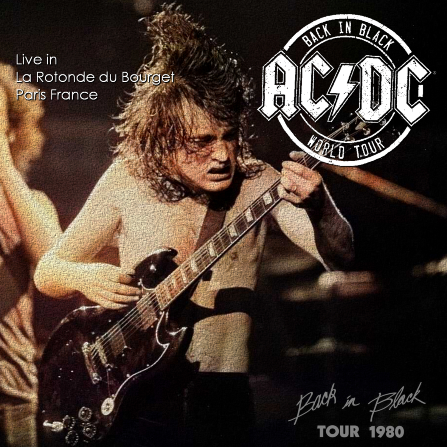 コレクターズCD AC/DC(エーシーディーシー1980年ヨーロッパツアー 11月29日パリ) /AC/DC - Back In Black ...