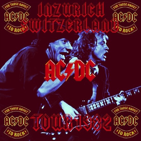 コレクターズCD AC/DC（エーシー・ディーシー）1982年ヨーロッパツアー