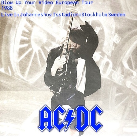 コレクターズCD AC/DC（エーシー・ディーシー）1988年ヨーロッパツアー