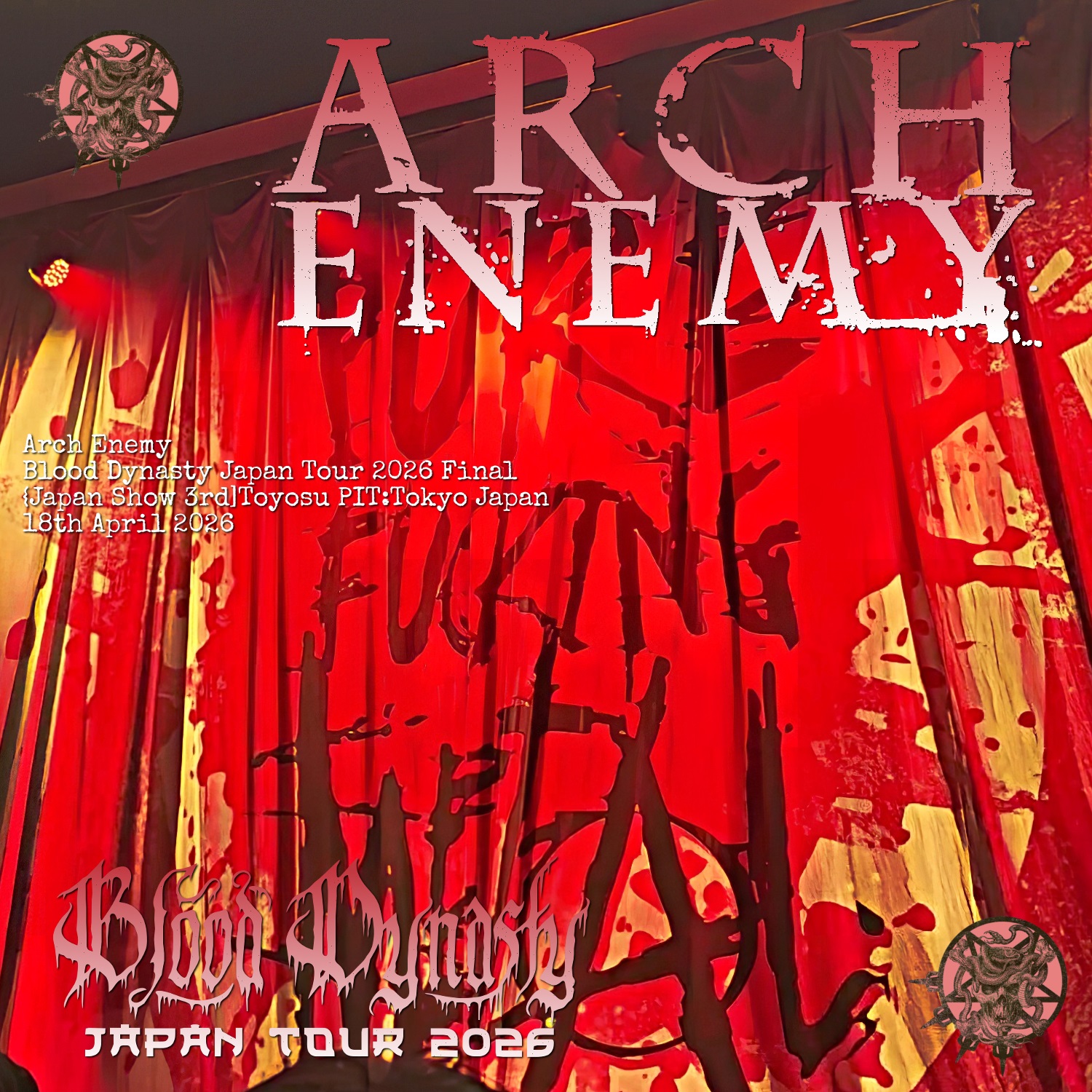 コレクターズCD Arch Enemy - Blood Dynasty Japan Tour 2026 Final