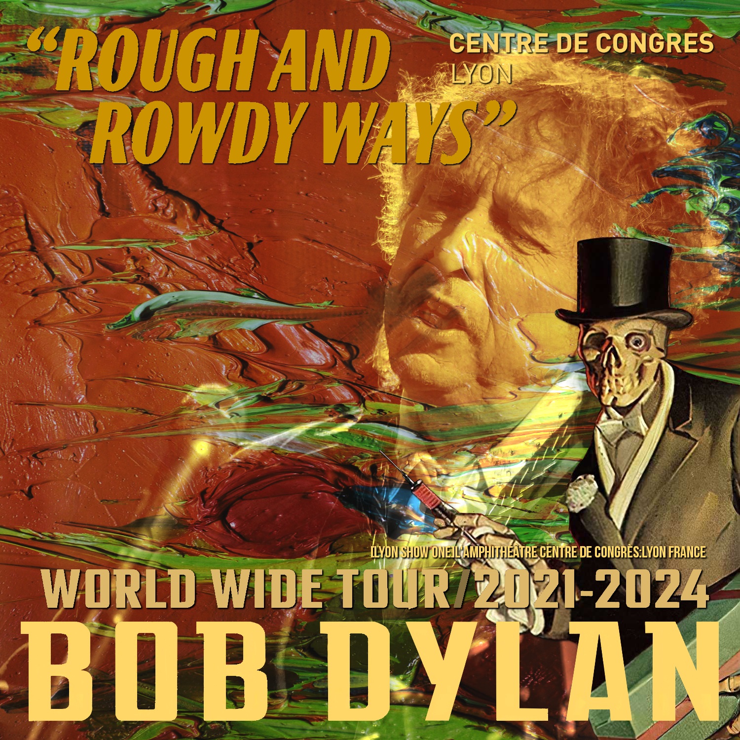 コレクターズCD　Bob Dylan - Rough and Rowdy Ways European Tour 2023