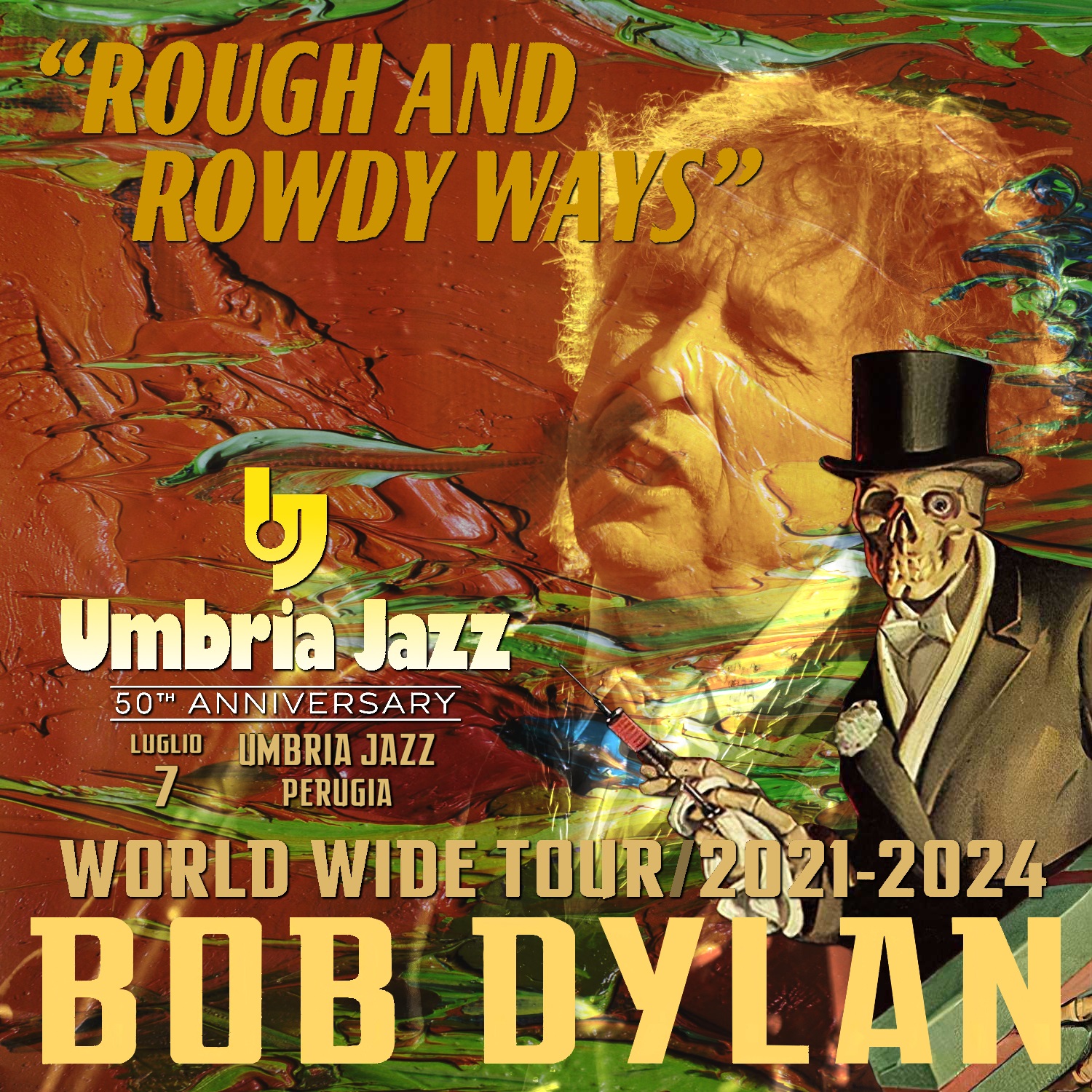 コレクターズCD　Bob Dylan - Rough and Rowdy Ways European Tour 2023