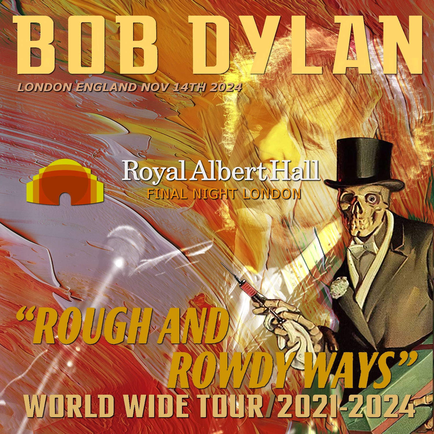 コレクターズCD　Bob Dylan - Rough and Rowdy Ways Tour 2024