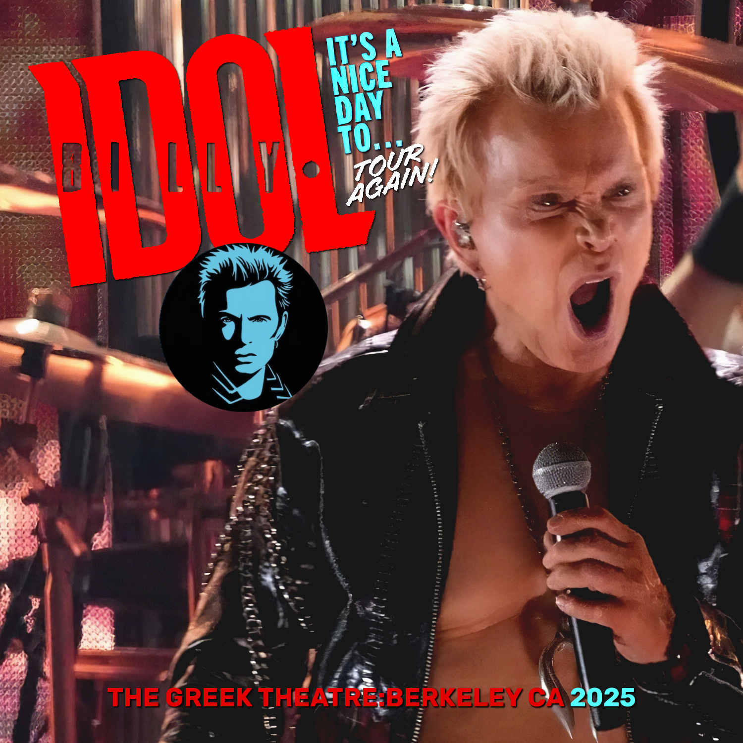 コレクターズCD Billy Idol - It's a Nice Day to… Tour Again! 2025
