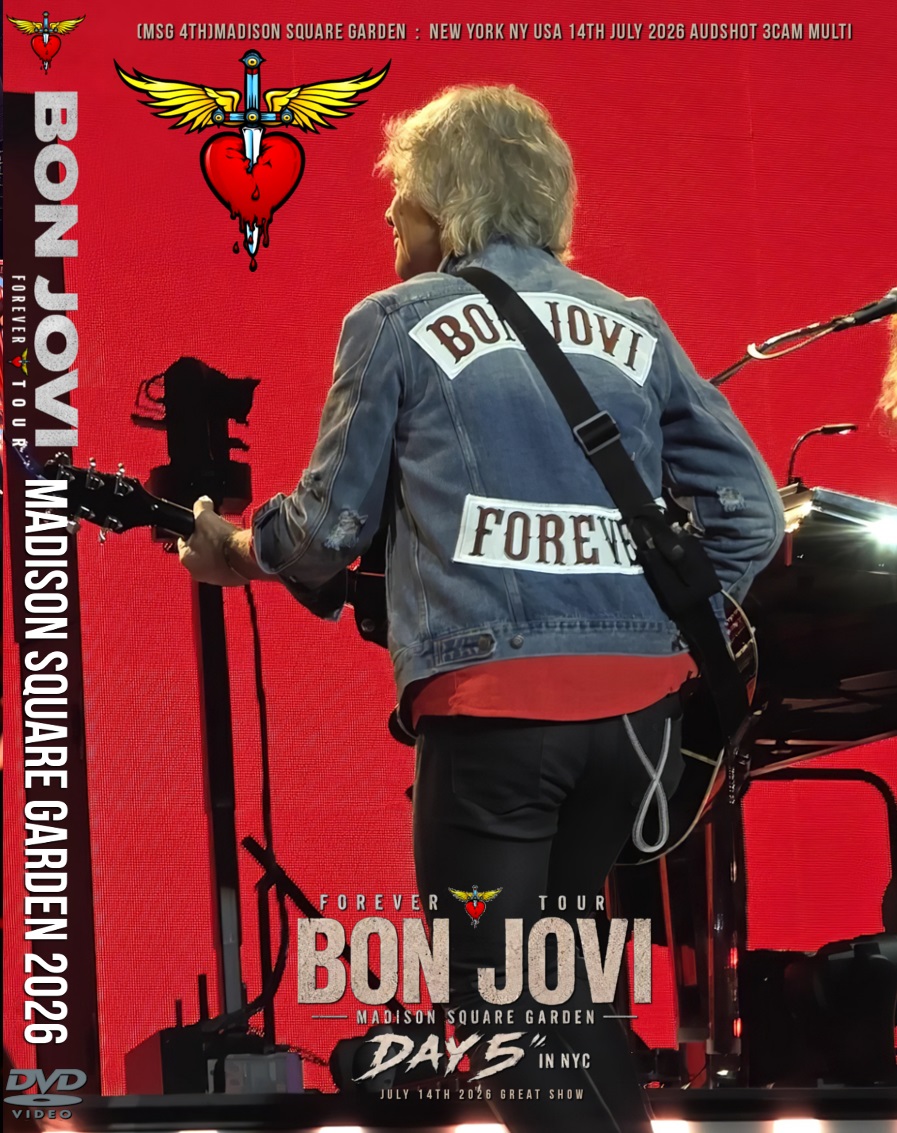 コレクターズDVD  Bon Jovi -  Forever Tour 2026