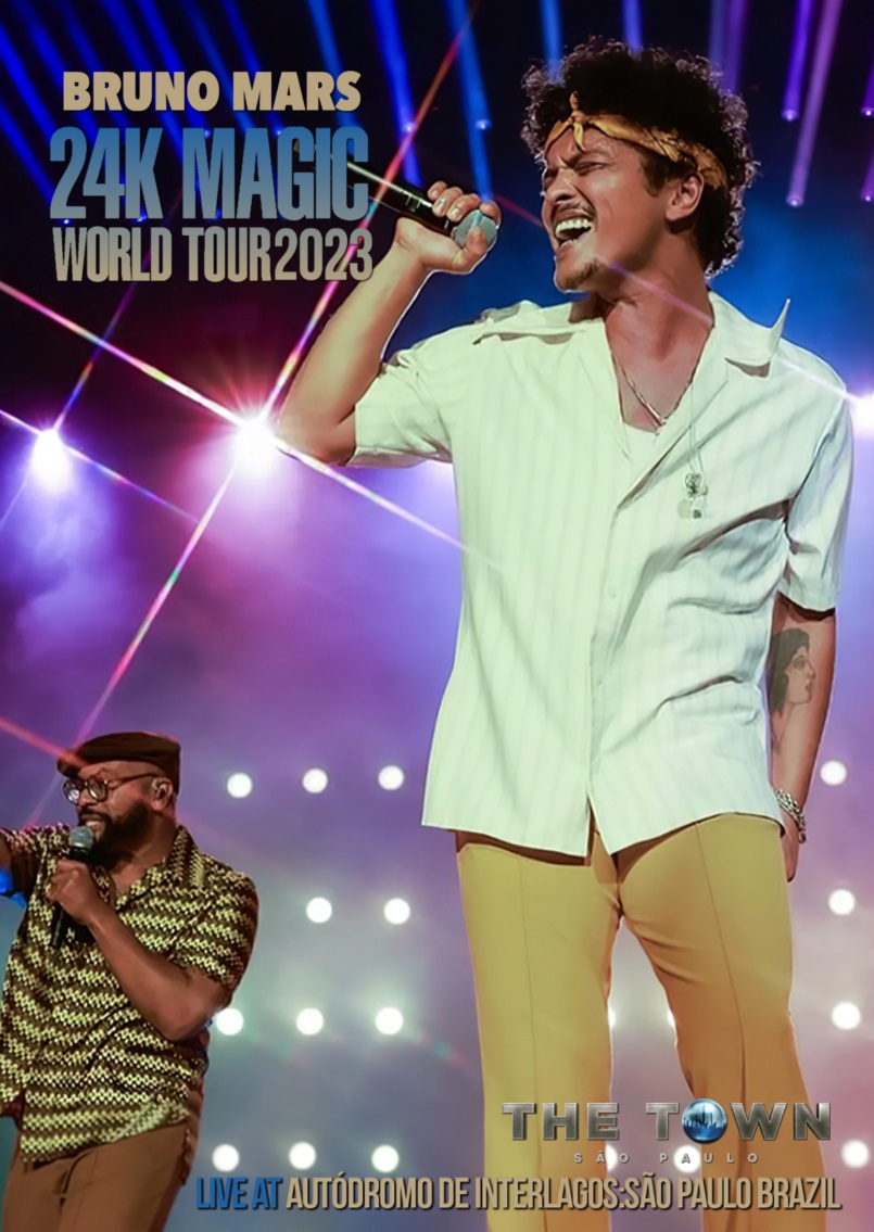 コレクターズDVD  Bruno Mars - Live at The Town 2023