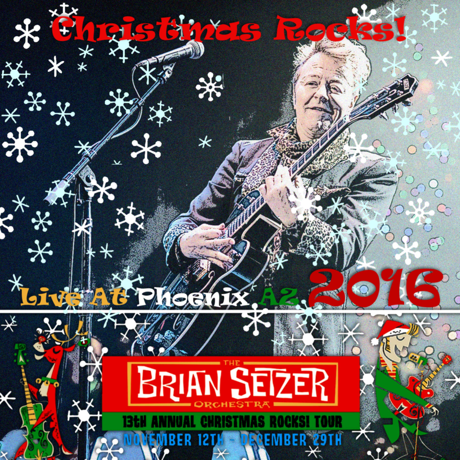 コレクターズCD ブライアン・セッツァー・オーケストラ 2016年アメリカ　（Christmas Rocks! 2016 ）