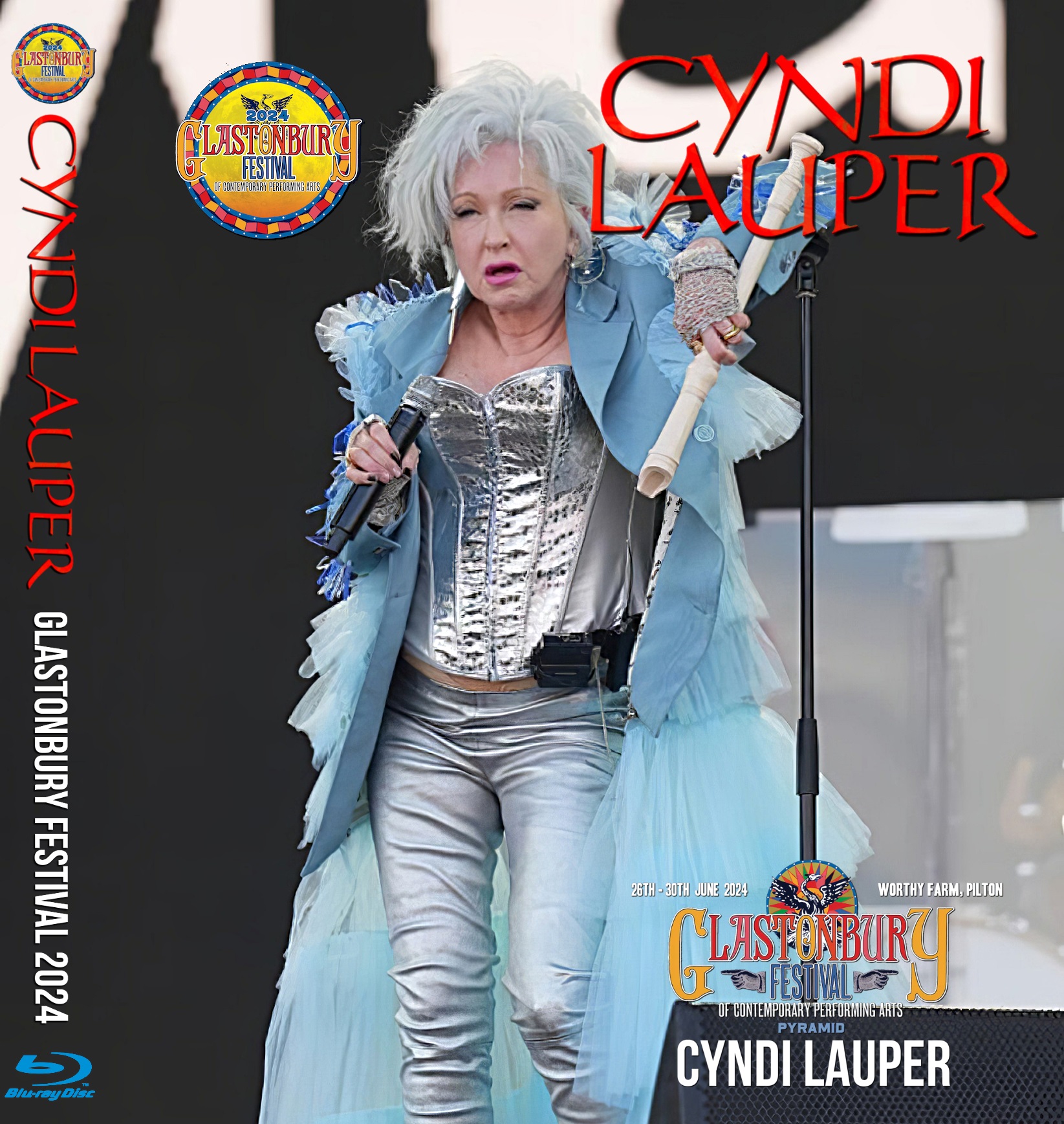 コレクターズBlu-ray  Cyndi Lauper - Glastonbury Festival 2024