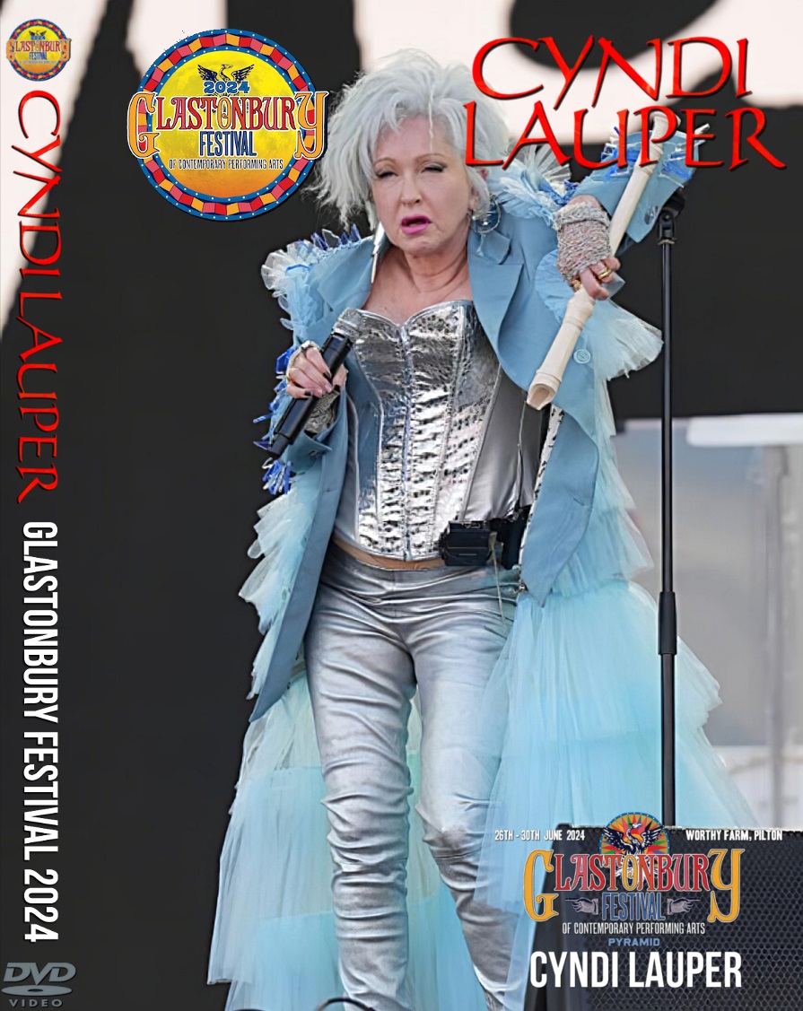 コレクターズDVD Cyndi Lauper - Glastonbury Festival 2024