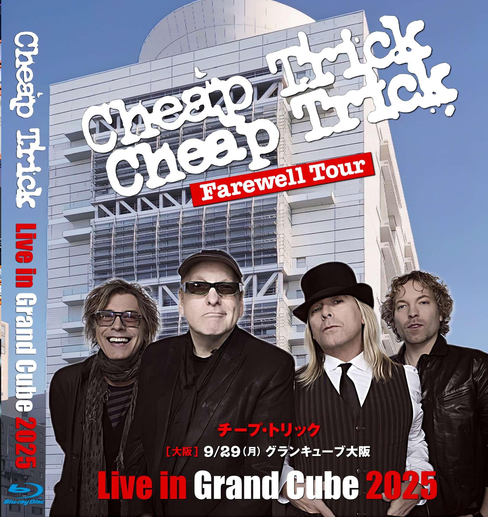 コレクターズBlu-ray  Cheap Trick - Farewell Japan Tour2025