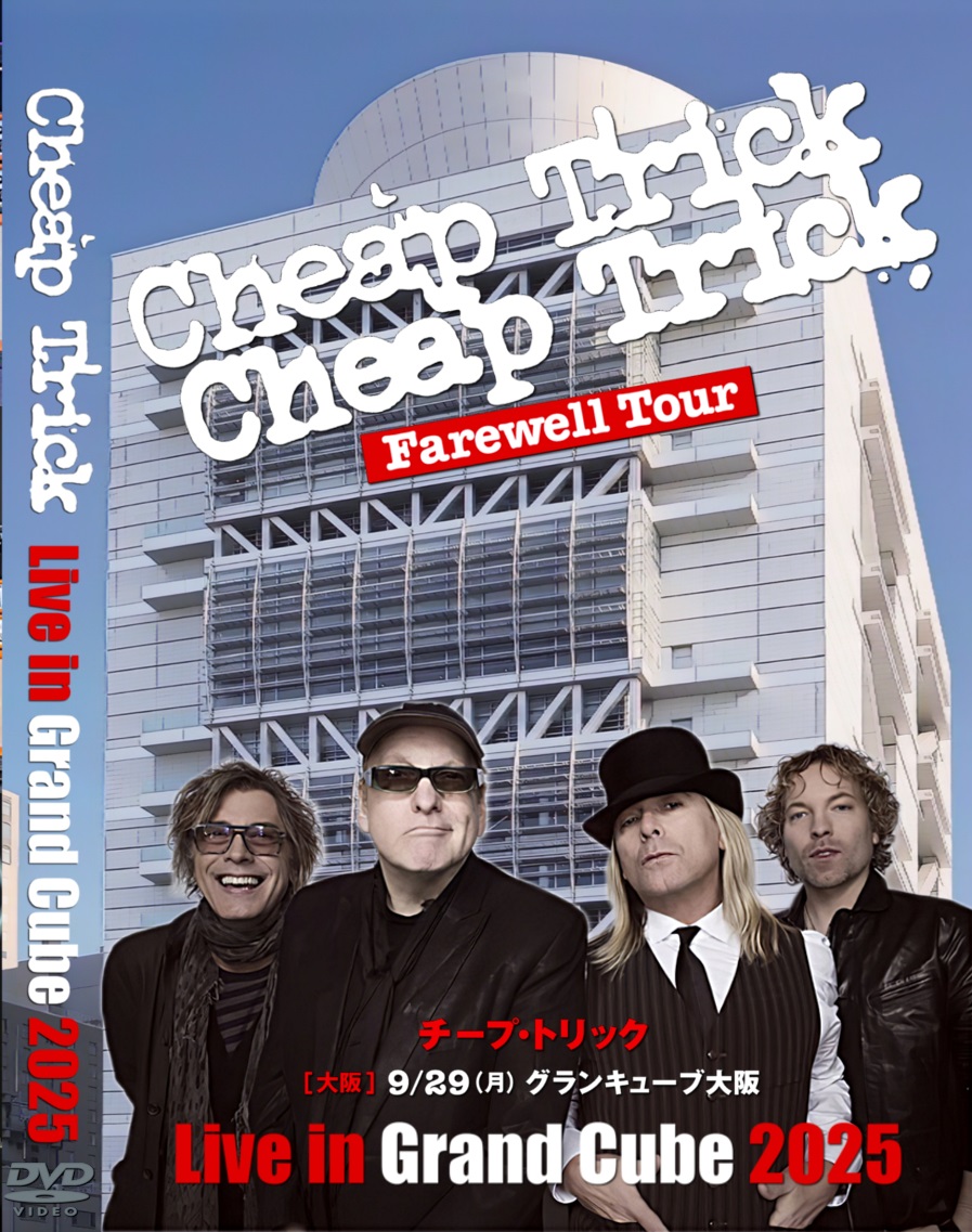 コレクターズDVD  Cheap Trick - Farewell Japan Tour2025