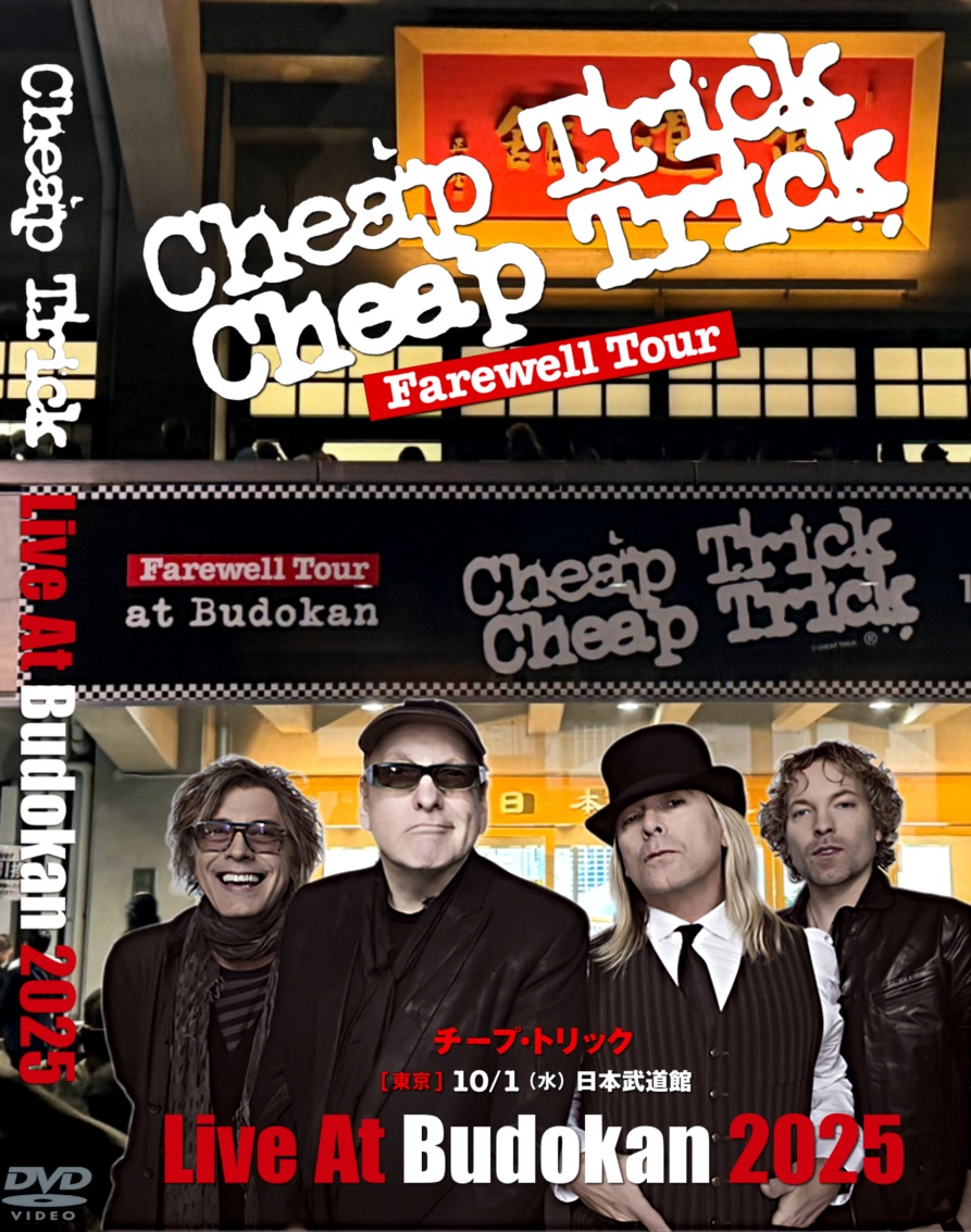 コレクターズDVD  Cheap Trick - Farewell Japan Tour2025