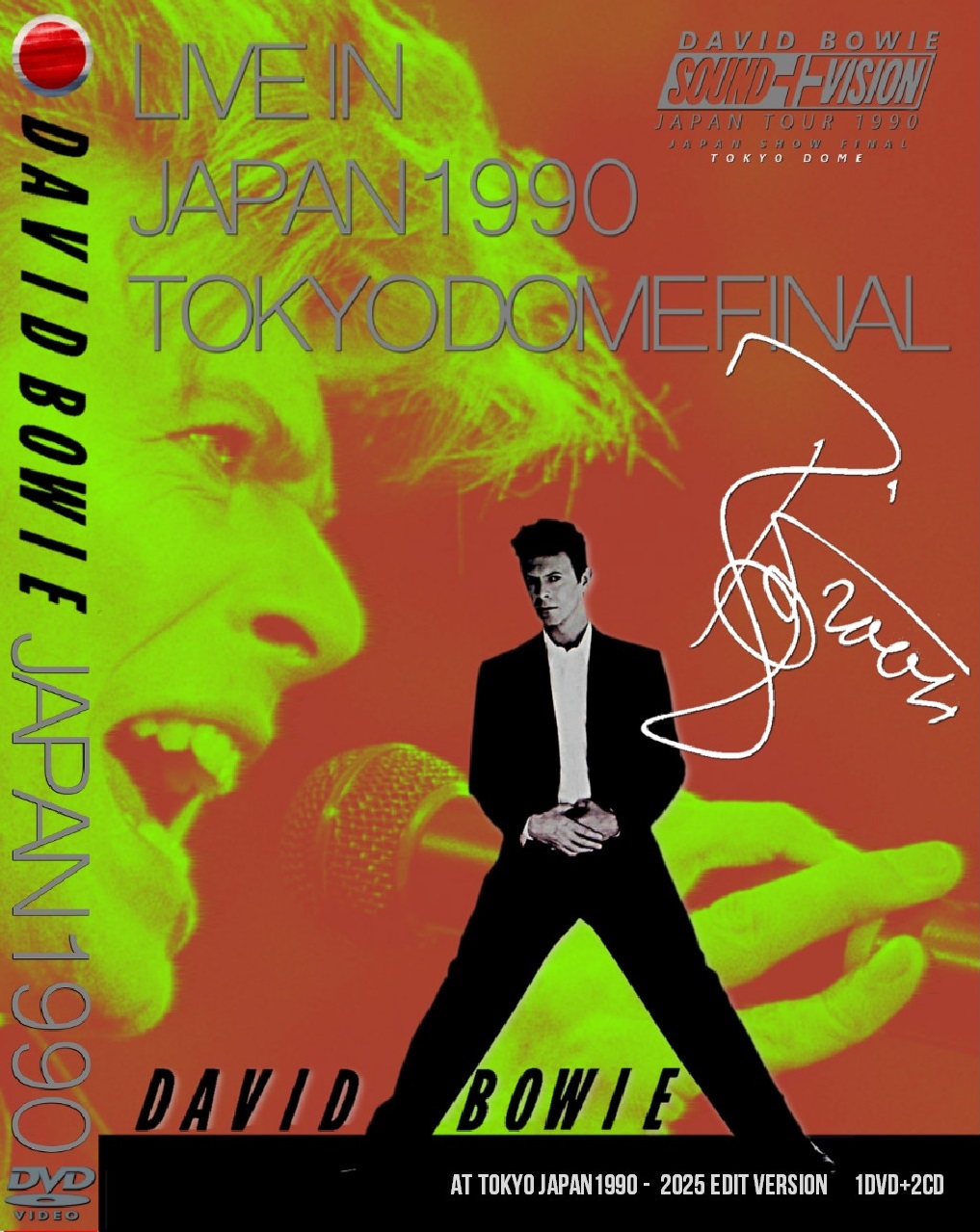 コレクターズDVD  David Bowie - Sound + Vision Tour 1990