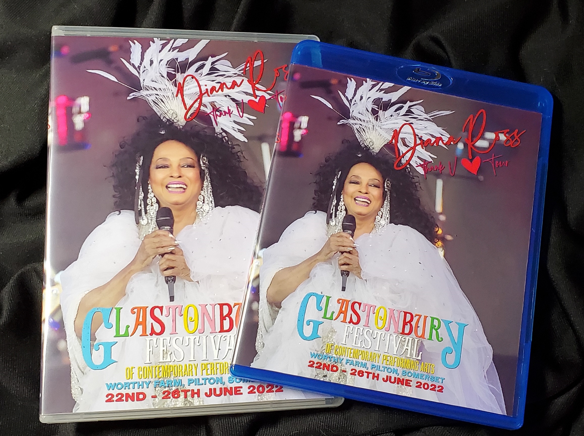 コレクターズBlu-ray  Diana Ross at Glastonbury Festival 2022